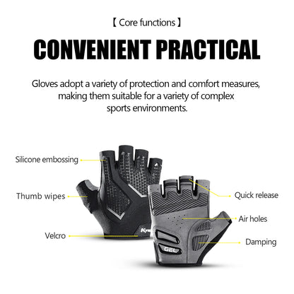 GymGrip Performance Cycling Gloves