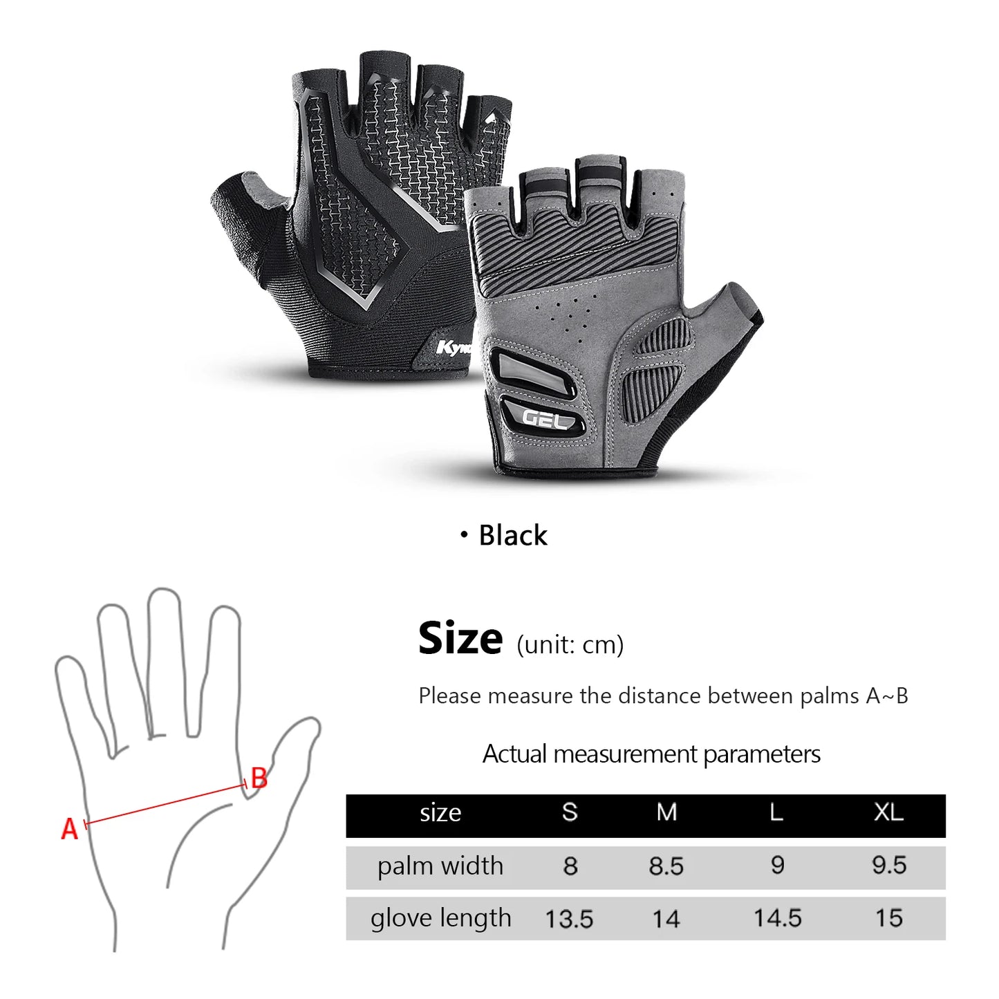 GymGrip Performance Cycling Gloves
