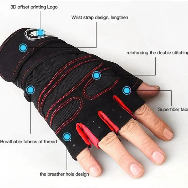 GymGrip Training Gloves – Wrist Support