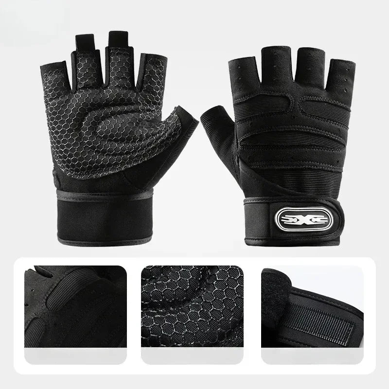 GymGrip Training Gloves – Wrist Support